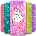 Glitter Wallpaper: Theme, Icon